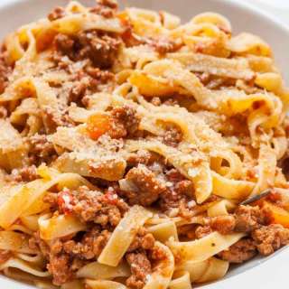 Easy Tagliatelle Bolognese Recipe