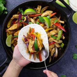 Easy Mexican Dinner Idea Chicken Fajitas Recipe