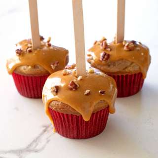 Caramel Apple Cupcakes