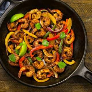 Best Mexican Seafood Shrimp Fajitas Recipe