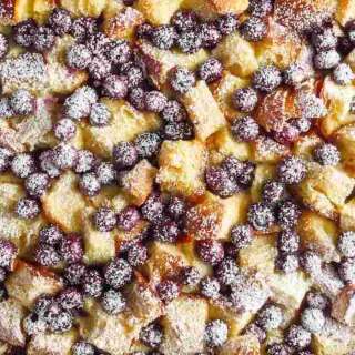 Blueberry French Toast Casserole for Brunch