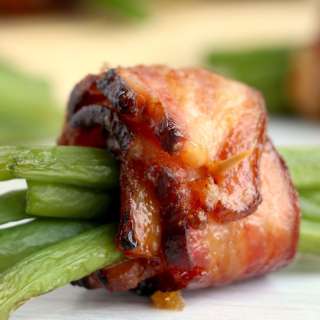 Brown Sugar Bacon Green Bean Bundles