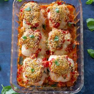 Chicken Parmesan Roll-Ups