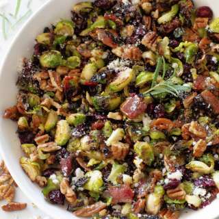 Warm Brussels Sprouts Salad