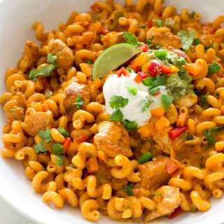 One-Pan Chicken Fajita Pasta