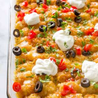 Taco Tater Casserole
