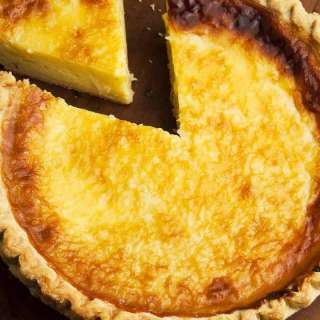 Egg Custard Pie Recipe