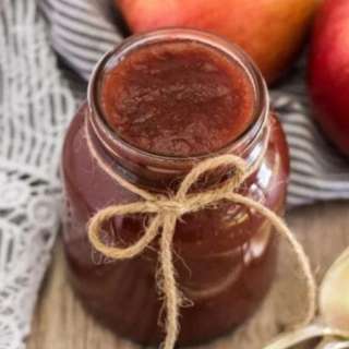 Crockpot Cranberry Applesauce