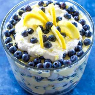 Lemon Blueberry Trifle