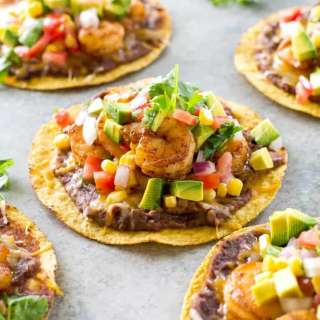 Shrimp Tostadas