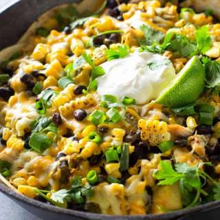 One-Pan Chicken Tortilla Bake