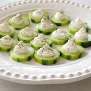 Cucumber Dill Bites