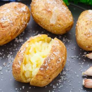 Toaster Oven Baked Potato Recipe