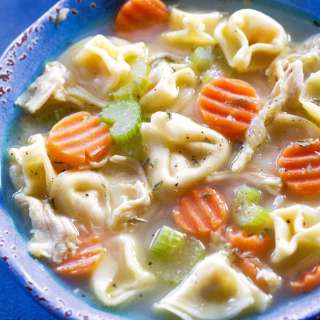 Chicken Tortellini Soup