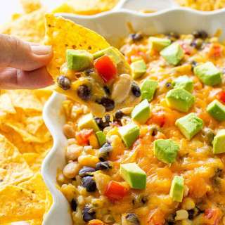 Black and White Bean Dip