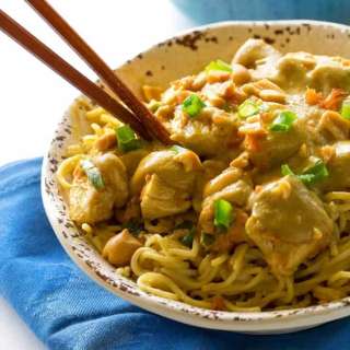 Thai Coconut Peanut Chicken
