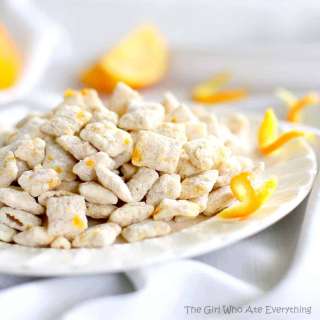 Orange Creamsicle Muddy Buddies
