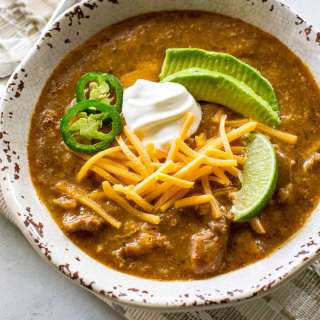 Green Enchilada Pork Chili