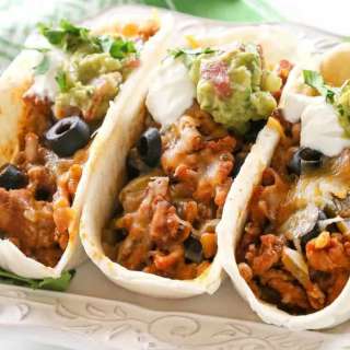 Green Chile Turkey Tacos