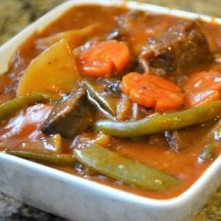 Easy Beef and Portobello Mushroom Stew