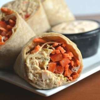 Thai Style Tuna Wrap