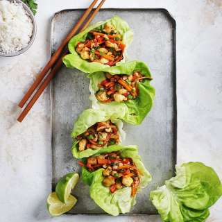 Shrimp Lettuce Wraps