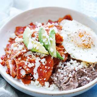 Authentic Chilaquiles Rojos (Red Chilaquiles) Recipe