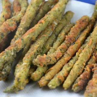 Crispy Fried Parmesan Asparagus