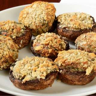 Spinach-Stuffed Mushrooms Recipe