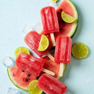 Watermelon Popsicles (Paletas de Sandía)