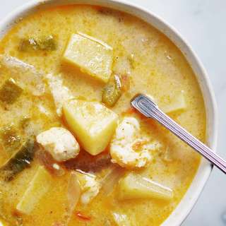 Caldo De Queso Con Papas (Cheese & Potato Soup)