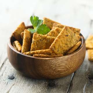 Keto Sunflower Seed Crackers Recipe