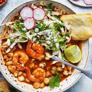 Shrimp Pozole