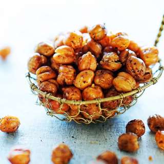 Spicy & Crispy Chickpeas