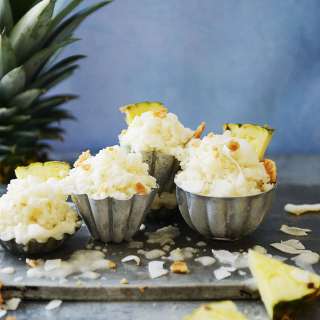 Piña Colada Granita
