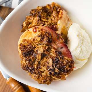 Air Fryer Baked Apples