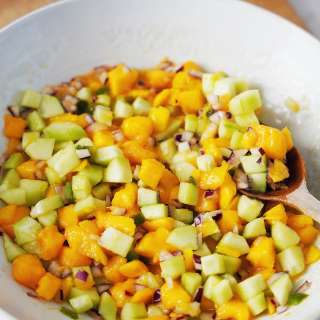 Mango & Cucumber Salsa