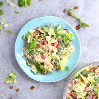 15 Minutes BLT Pasta Salad