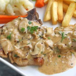 Cream of Mushroom Pork Chops Recipe