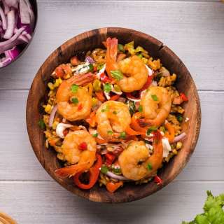 Tex Mex Shrimp Bowl