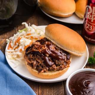 Best Crock Pot Pulled Pork with Dr. Pepper