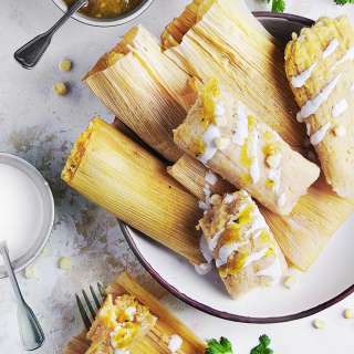 Tamales De Elote (Corn Tamales)