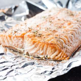 Baked Salmon in Foil Recipe