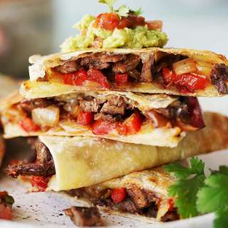 Carne Asada Quesadillas (Steak Quesadillas) Recipe