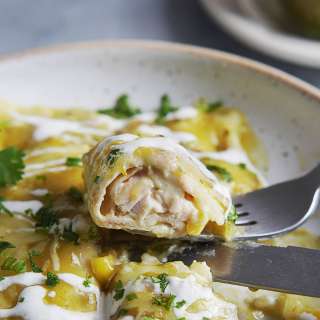 Green Chicken Enchiladas Recipe