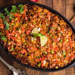 Mexican Chicken Spaghetti