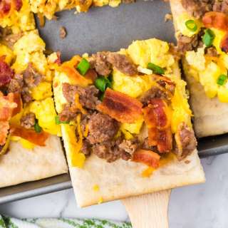 School Breakfast Pizza