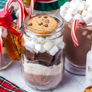 Boozy Hot Chocolate Gift Jar