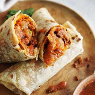 Breakfast Chorizo Burrito