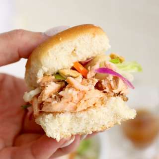 Salmon Sliders